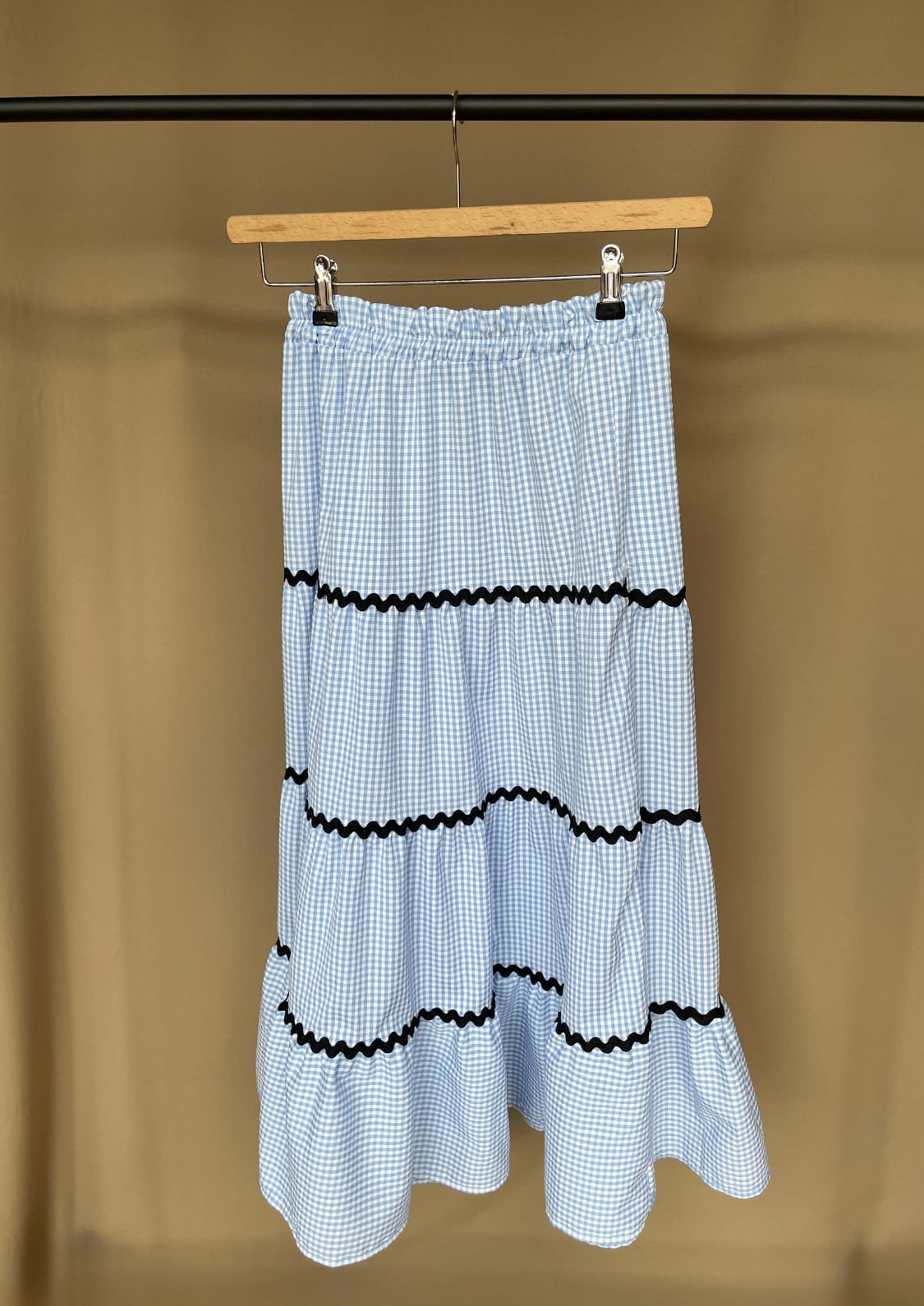 Falda Oporto - Azul Vichy