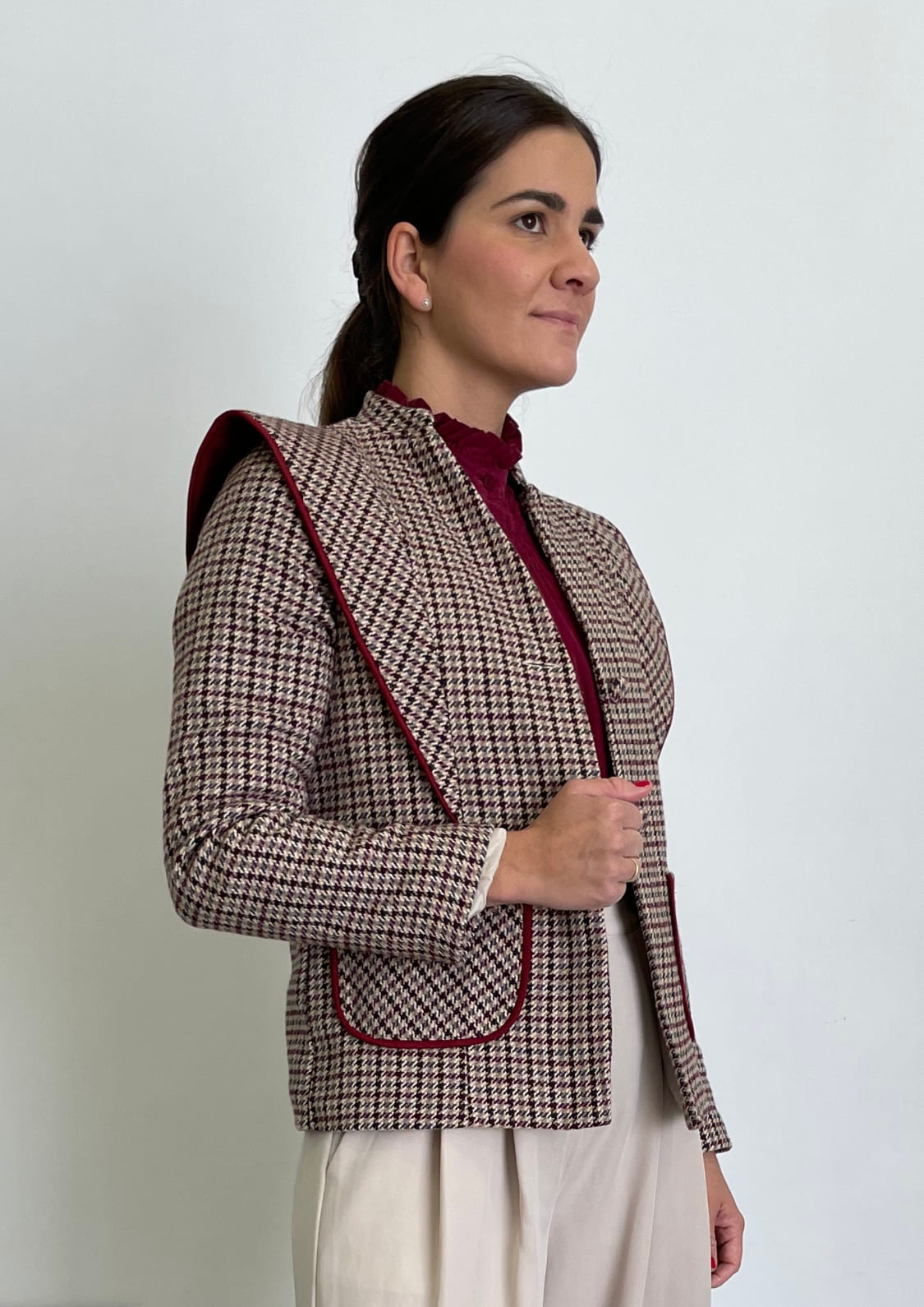 Chaqueta Ginebra - Burdeos