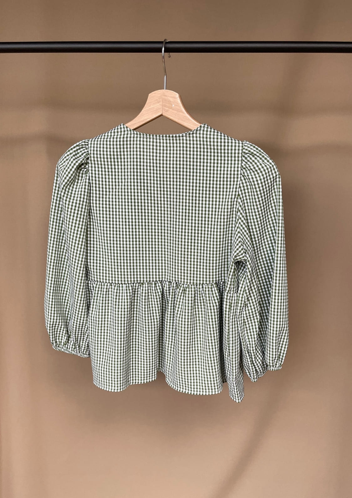 Blusa Lisboa - Verde Vichy