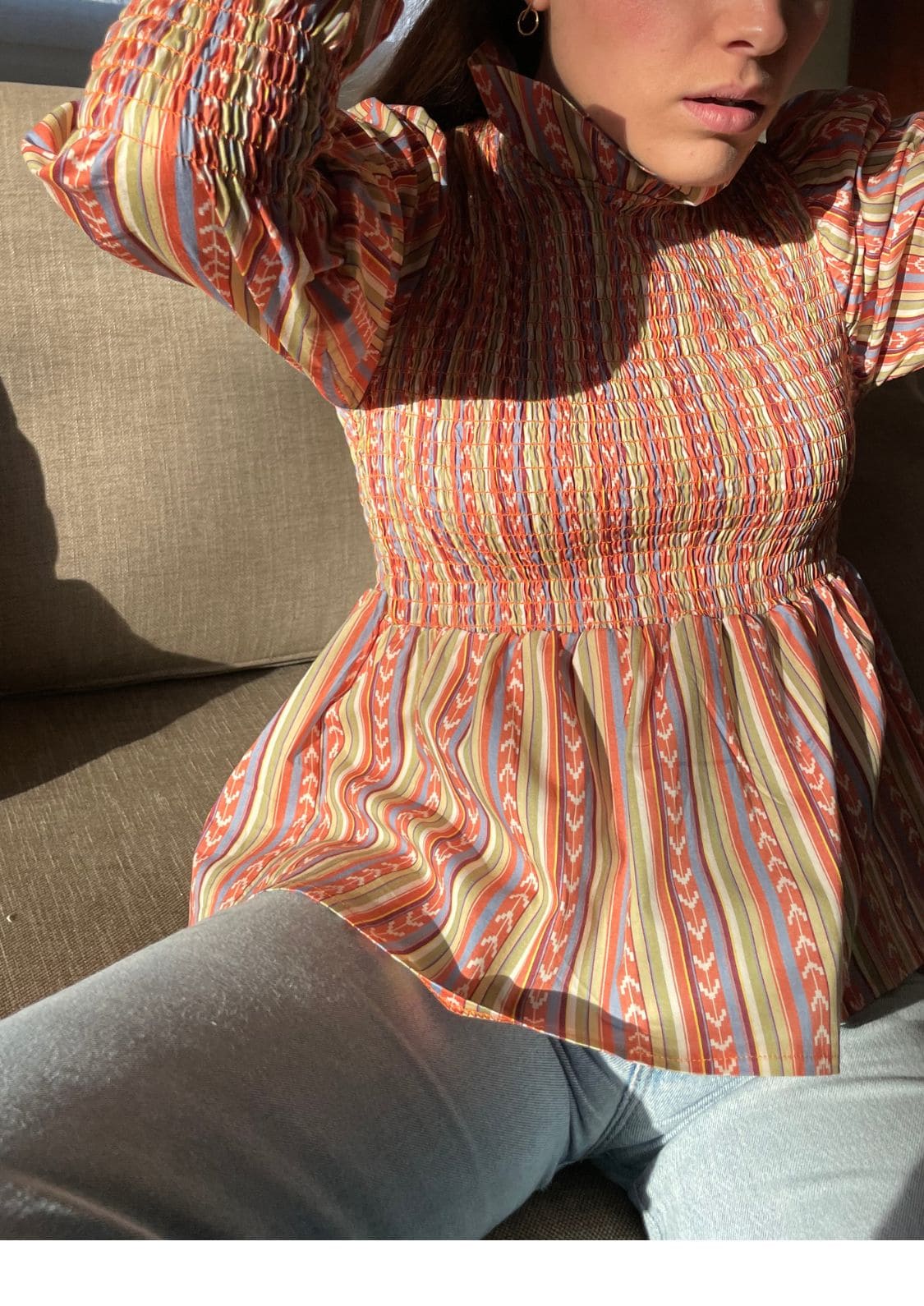 Blusa Amelie - Naranja