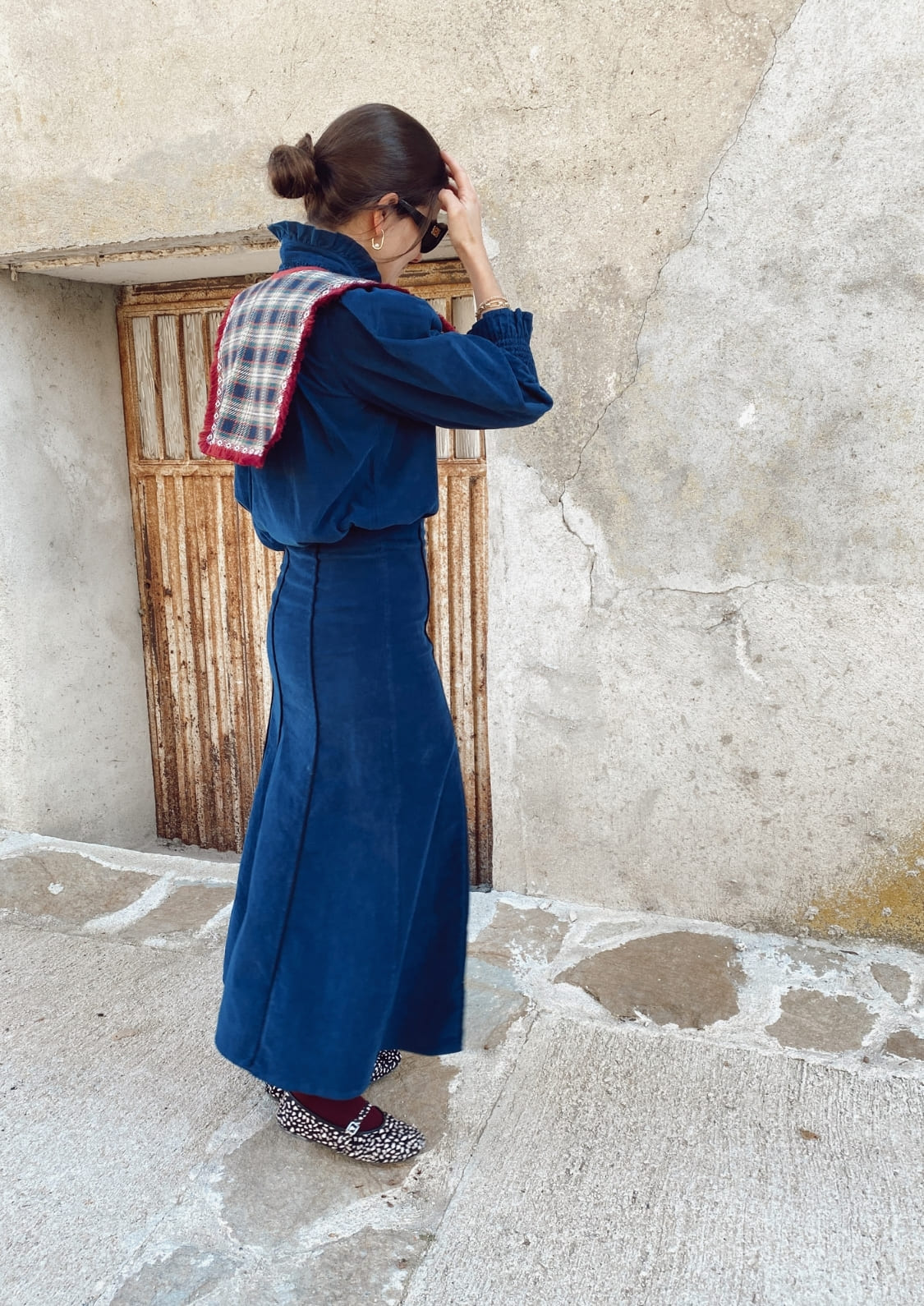 Blusa Milán - Azul marino