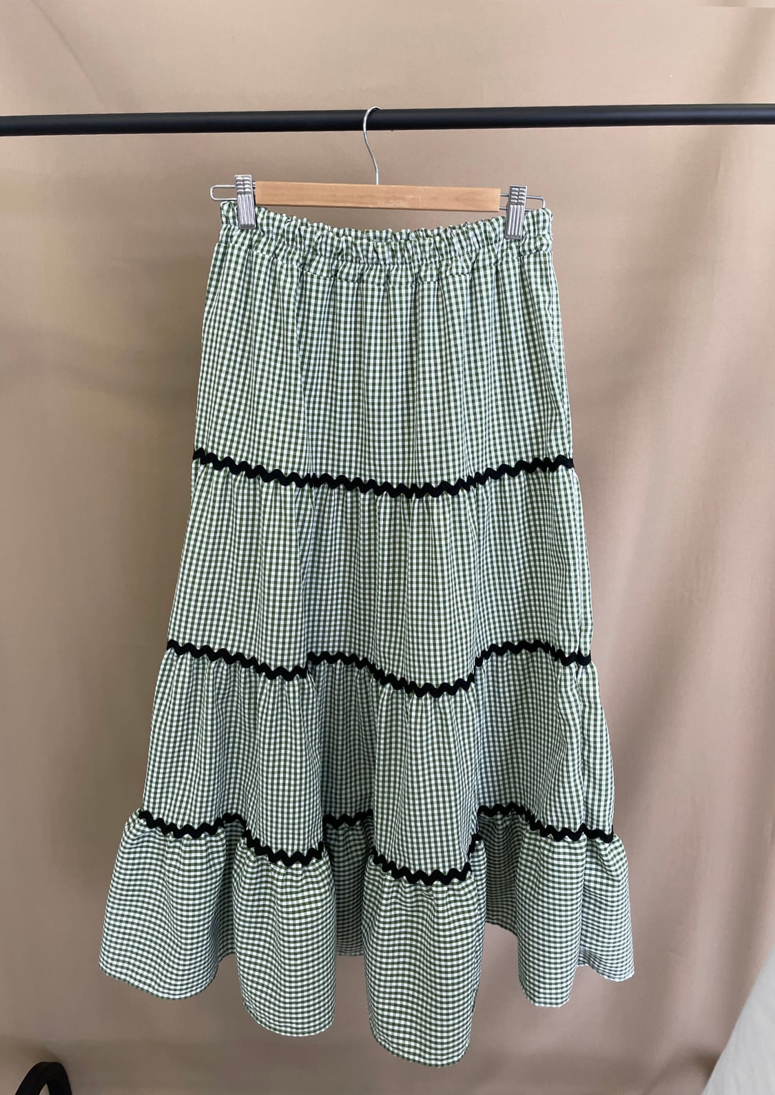 Falda Oporto - Verde Vichy