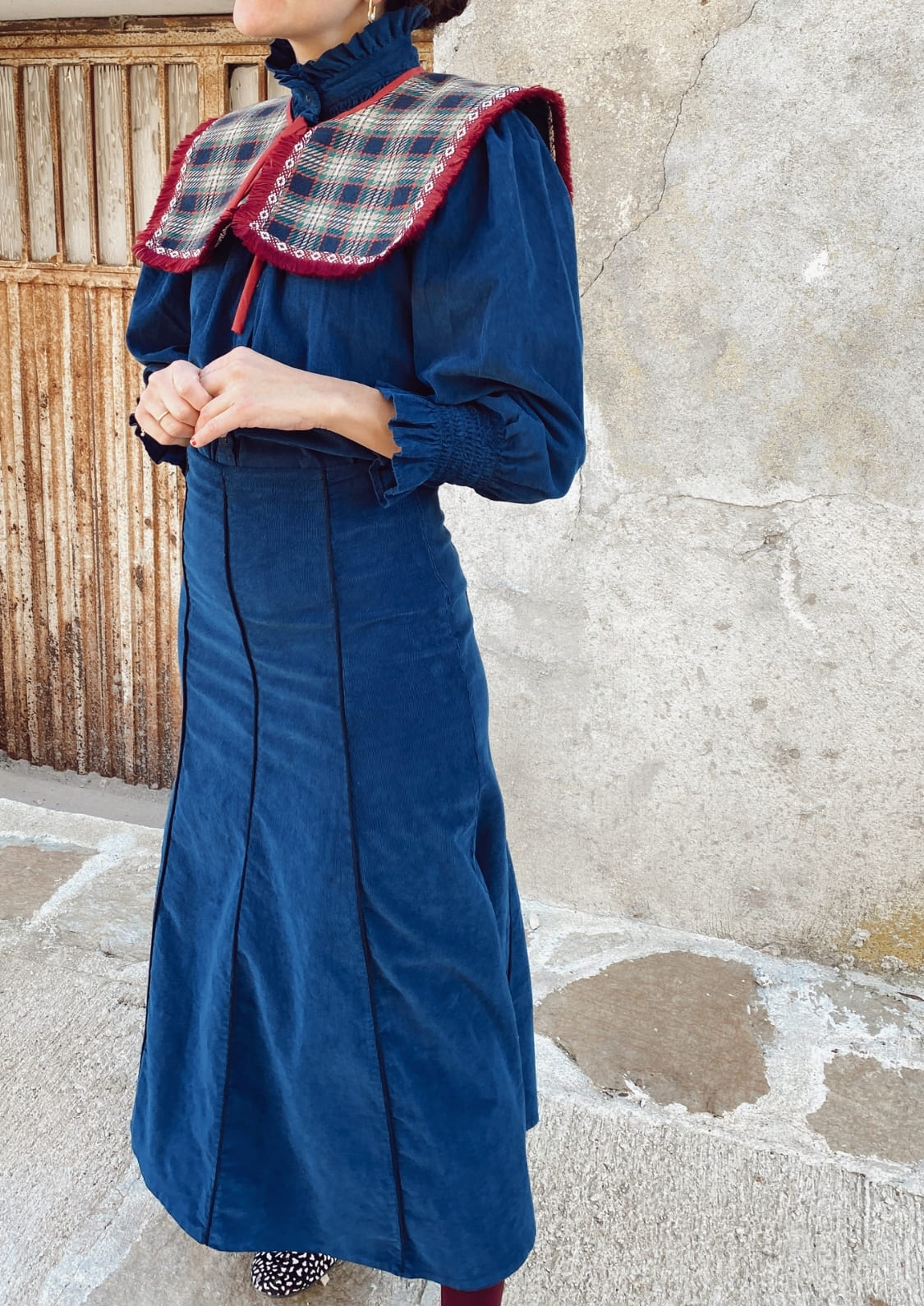 Blusa Milán - Azul marino