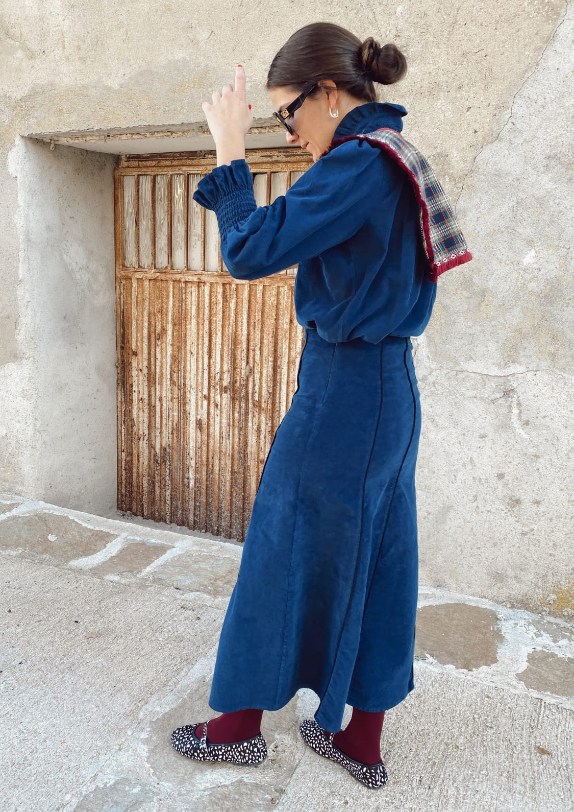 Blusa Milán - Azul marino