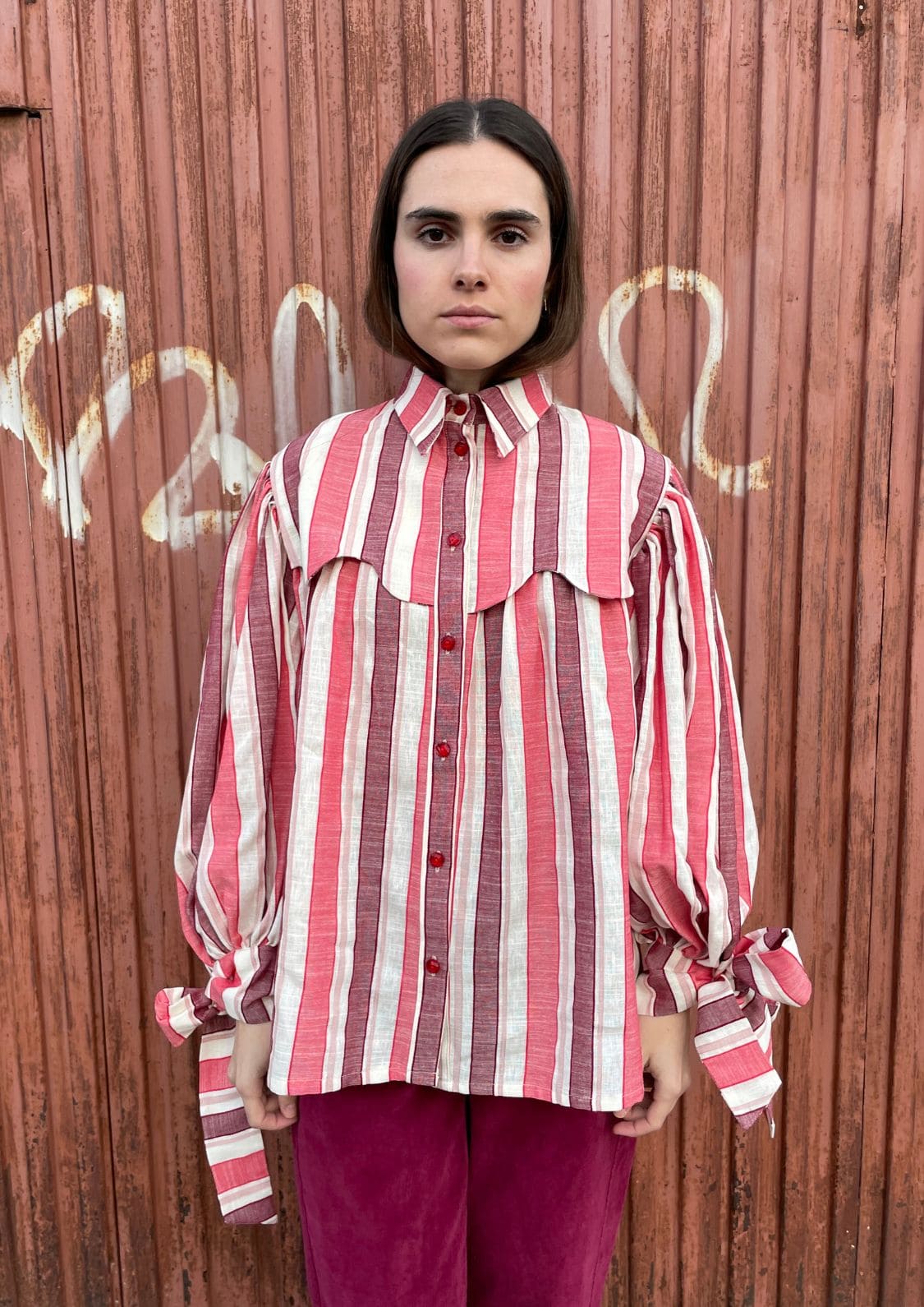 Blusa Victoria Rayas