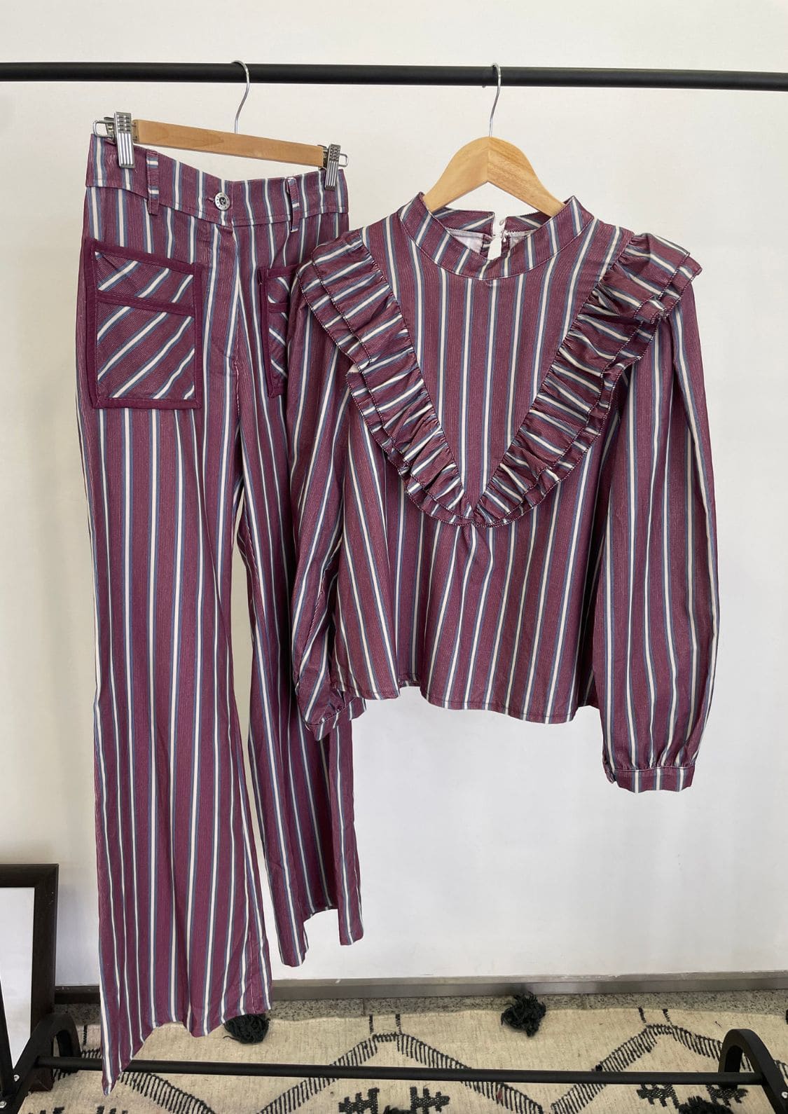 Pantalón Bruselas - Berenjena