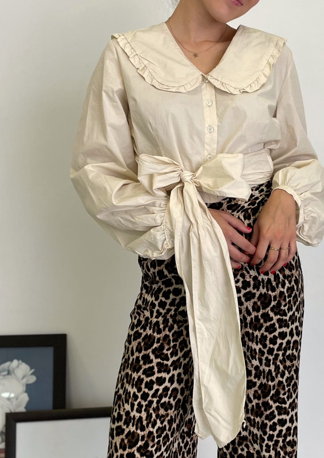 Blusa Praga - Beige