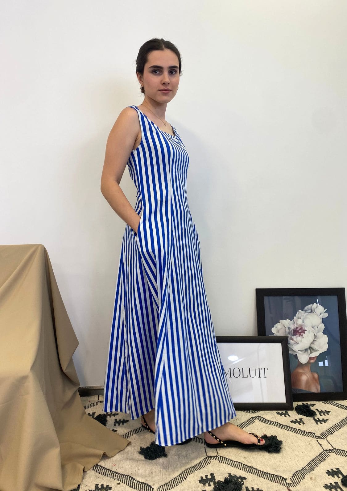 Vestido Punto Largo Rayas Mango Vestido Rayas Mango 2019 11