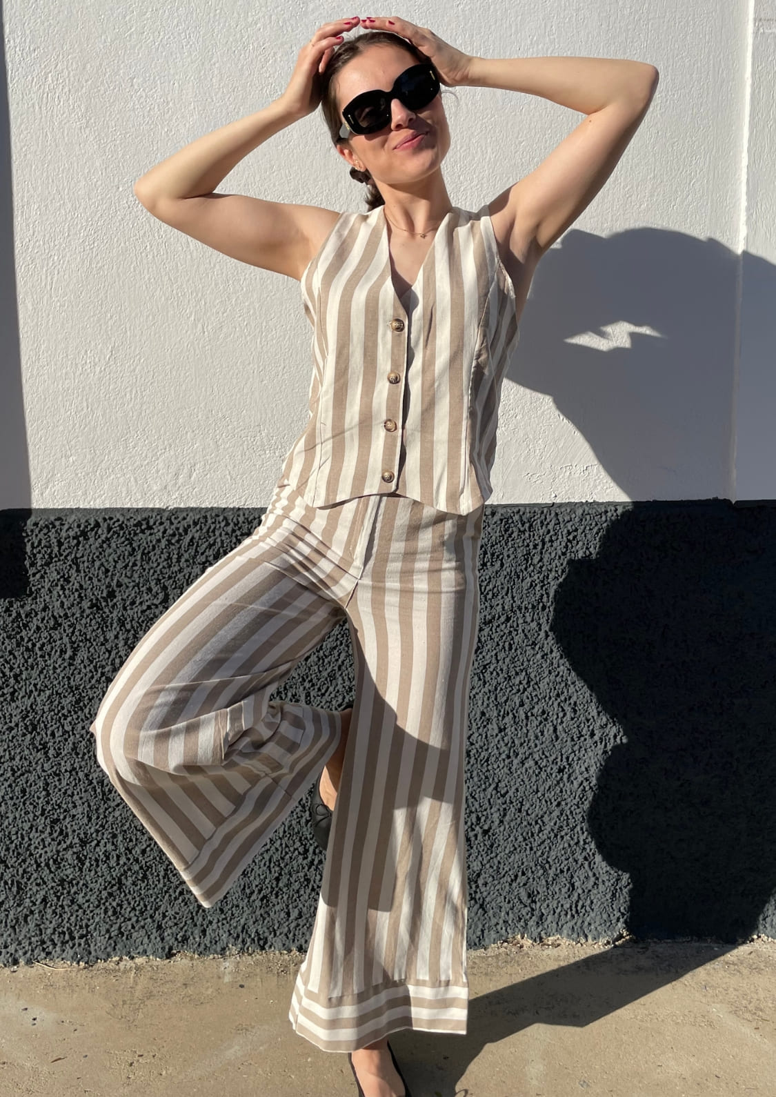 Conjunto pijamero - Beige
