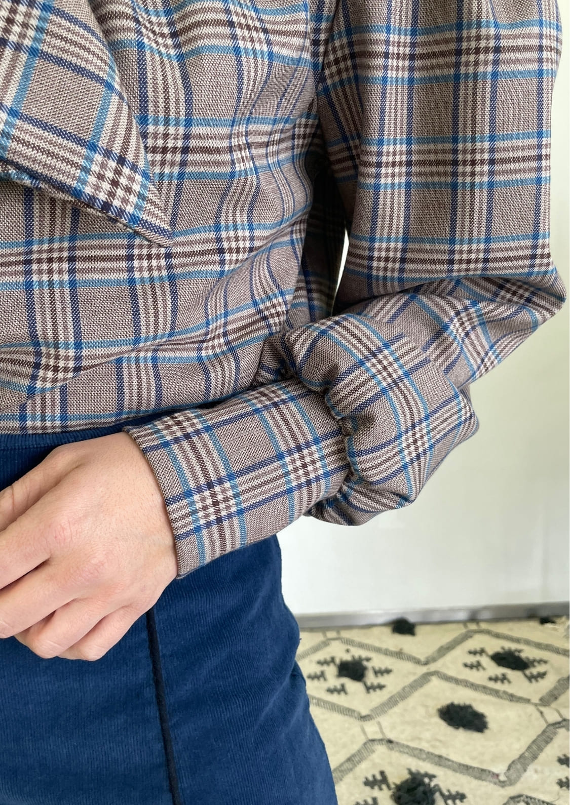 Blusa Windsor - Marrón
