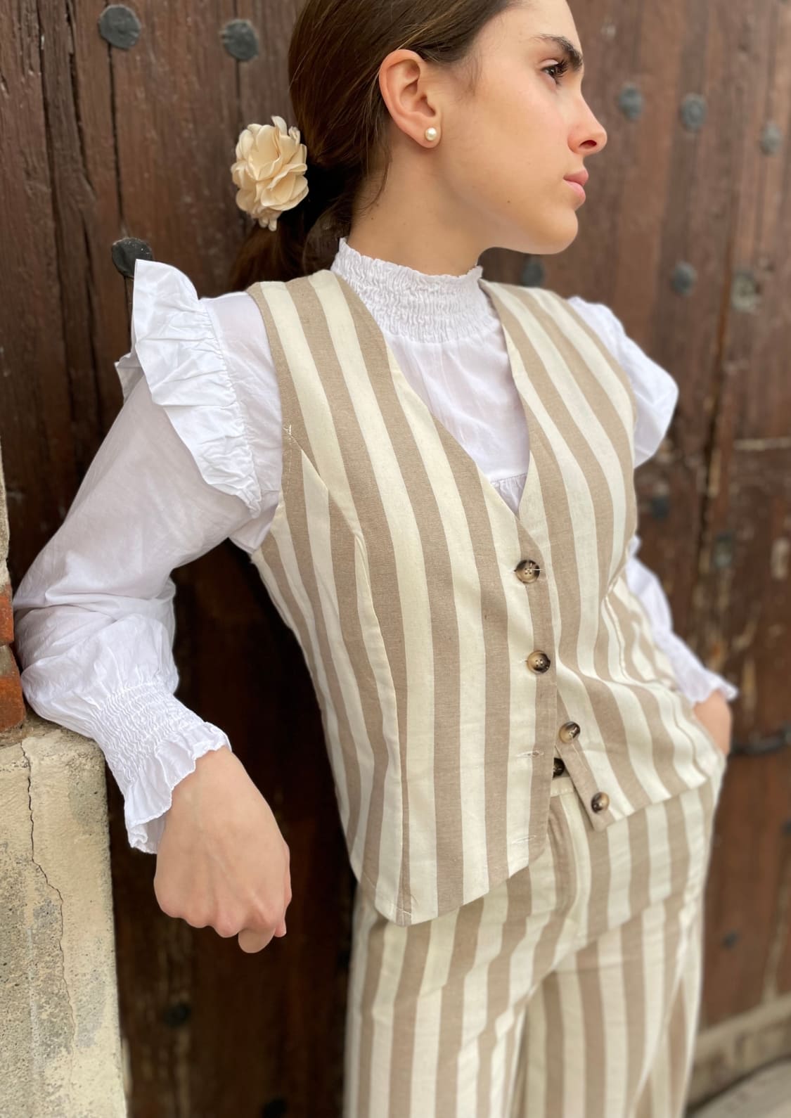 Conjunto pijamero - Beige