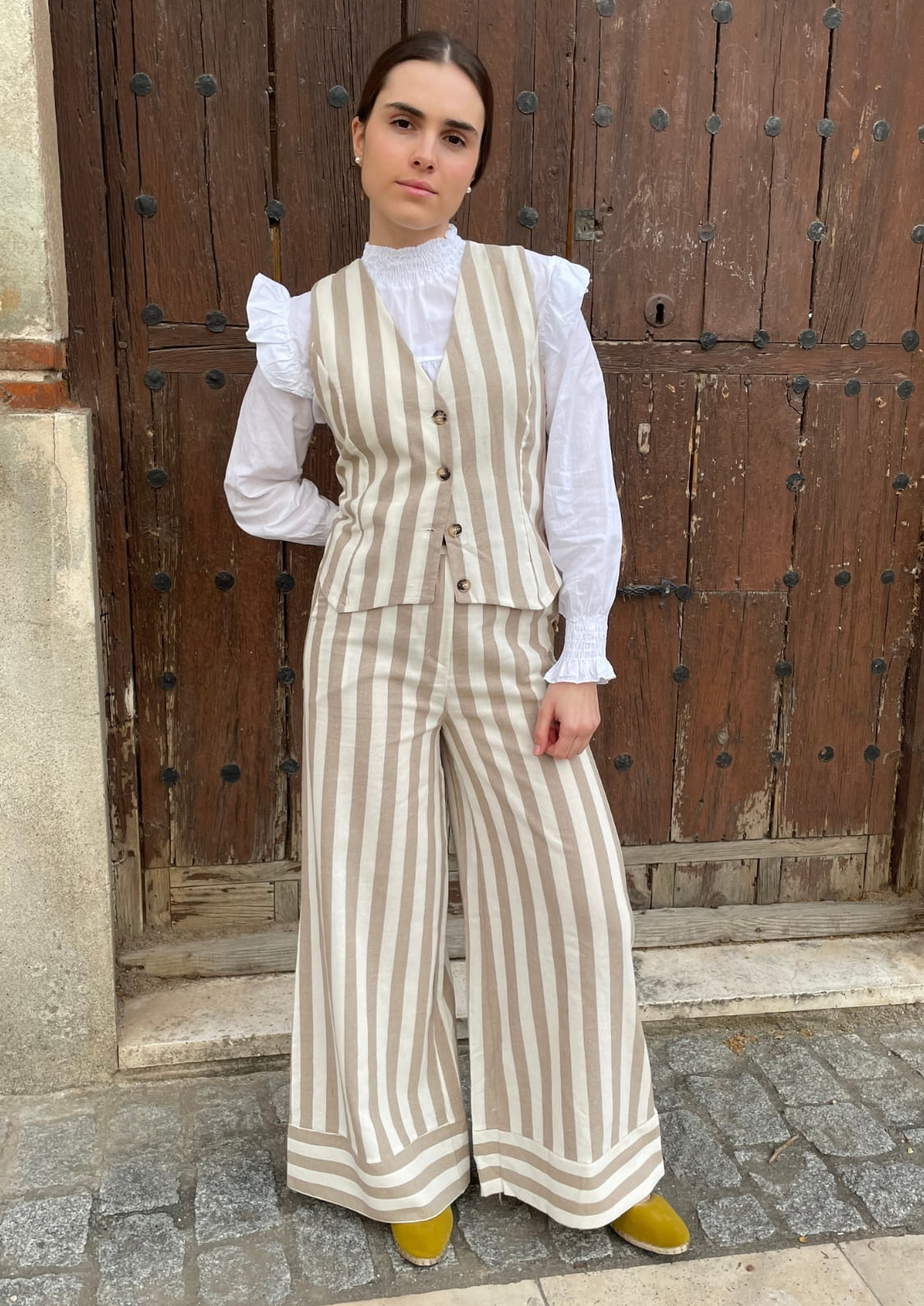 Conjunto pijamero - Beige