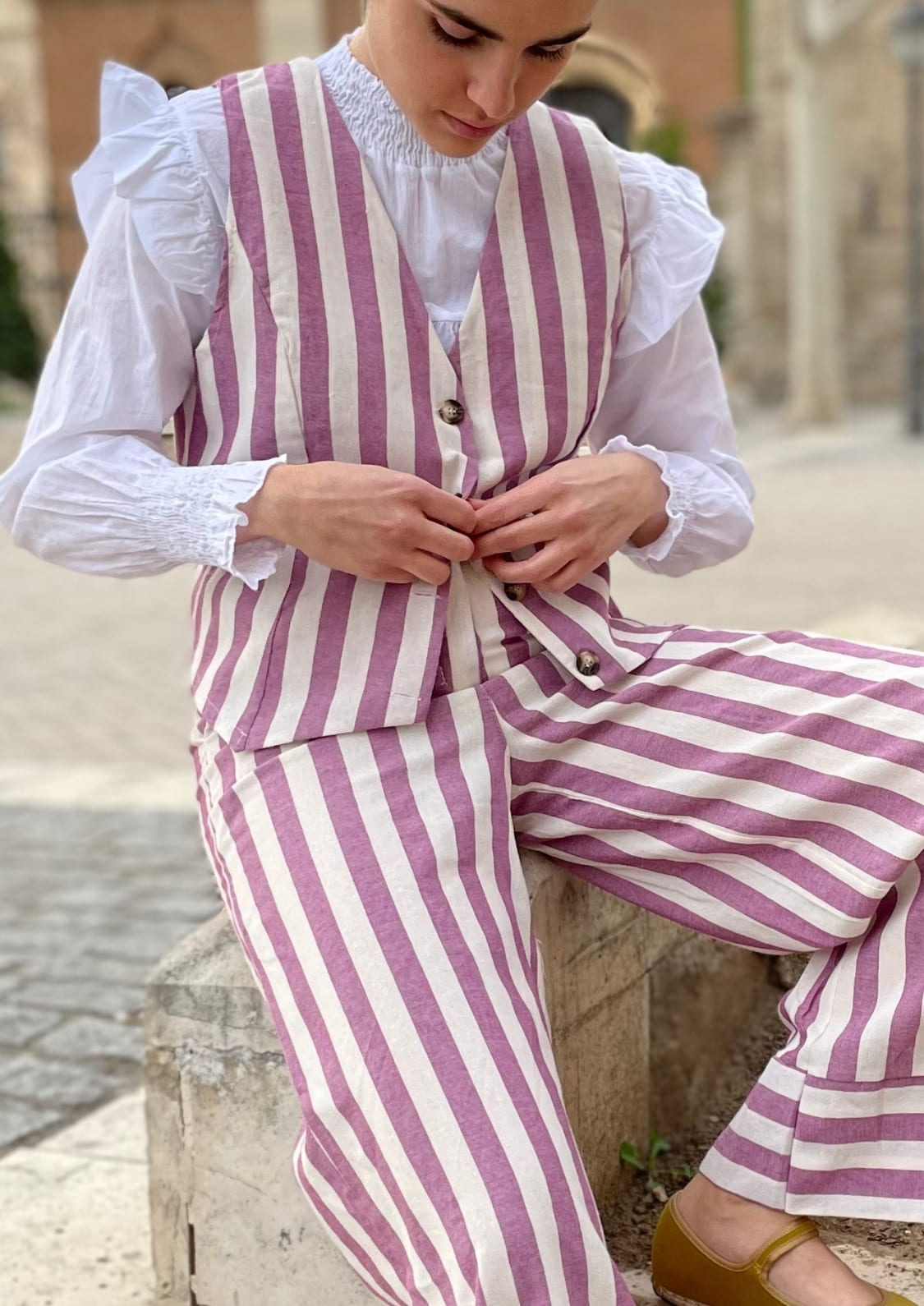 Conjunto pijamero - Rosa
