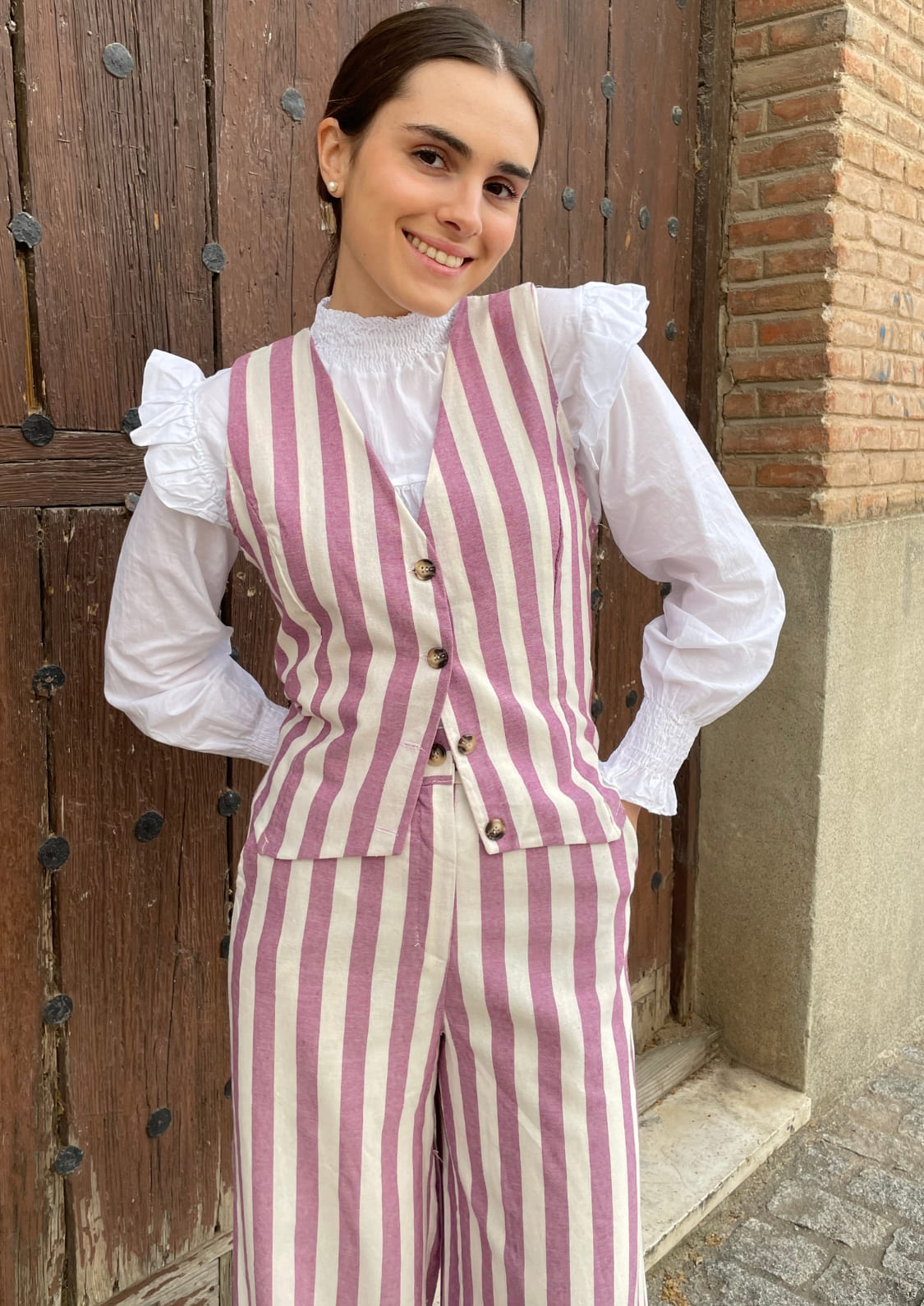 Conjunto pijamero - Rosa