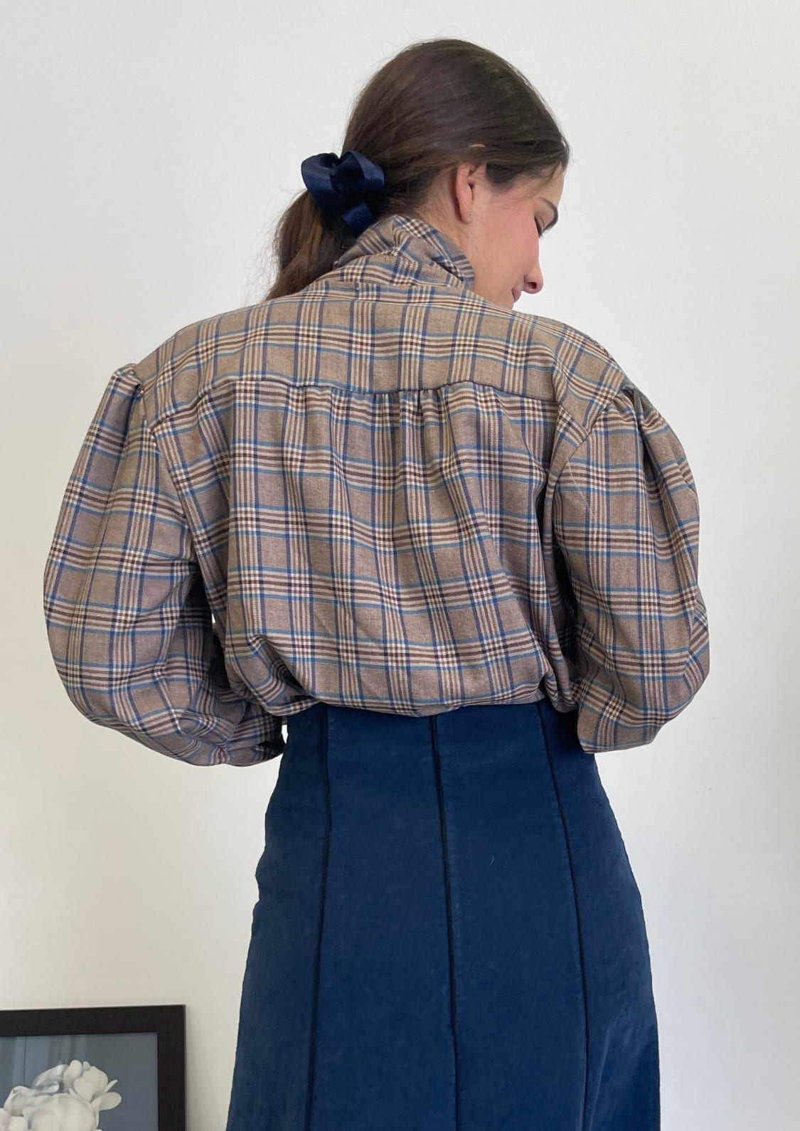 Blusa Windsor - Marrón