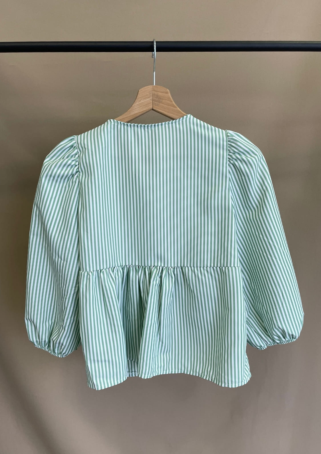 Blusa Lisboa - Verde Rayas