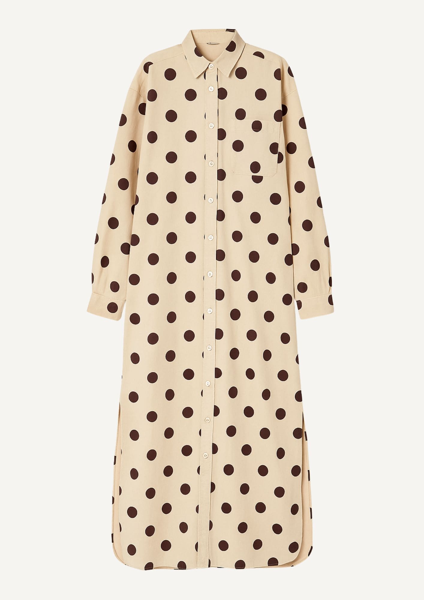 Vestido camisero Vivian - Beige