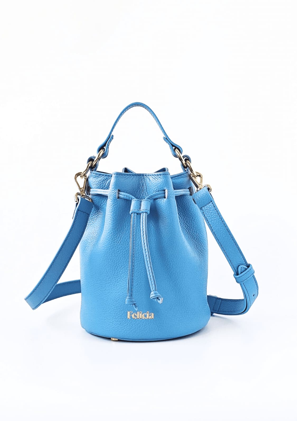 Bolso bombonera pequeño - Azul cielo