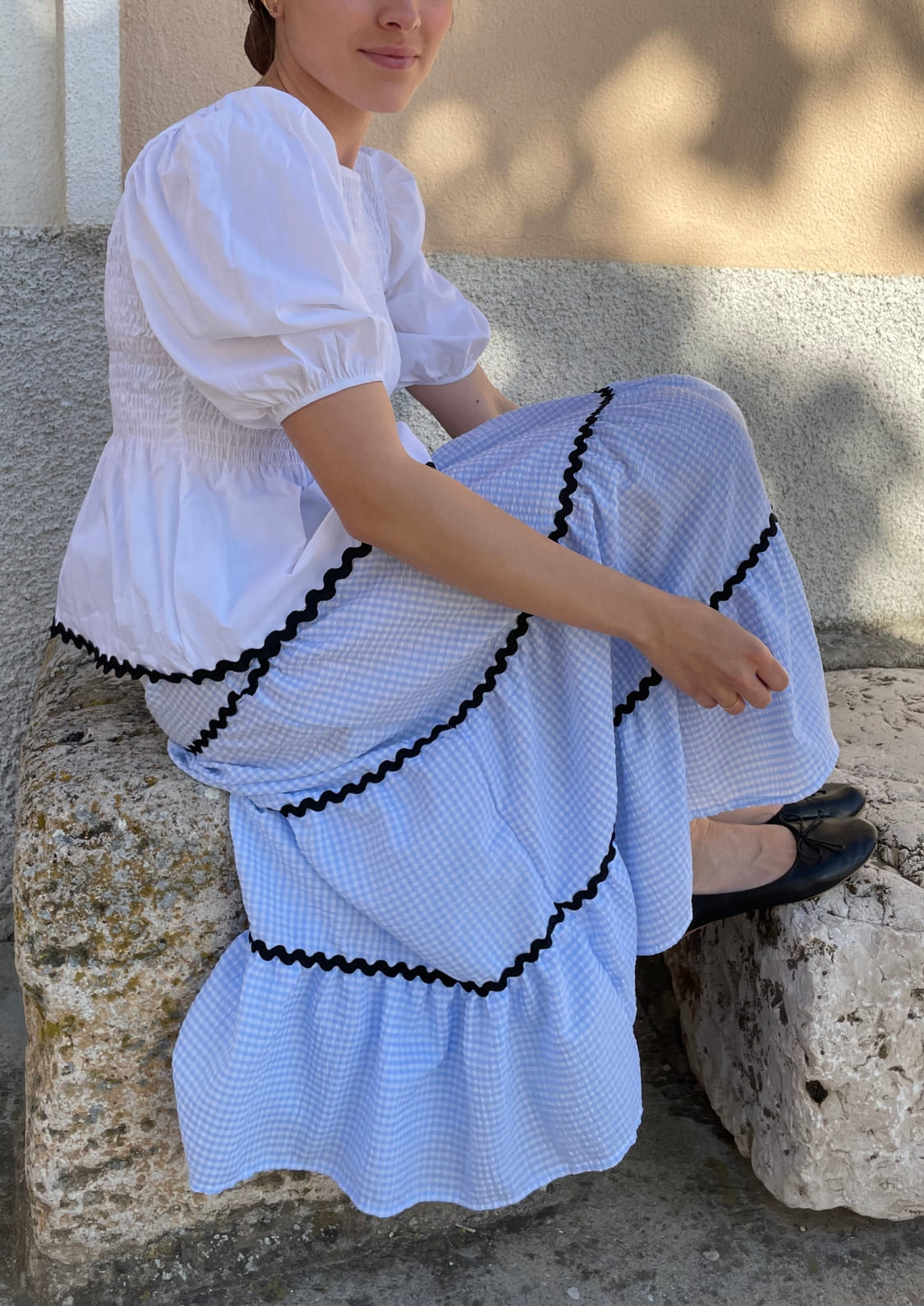 Conjunto Toscana - Azul vichy