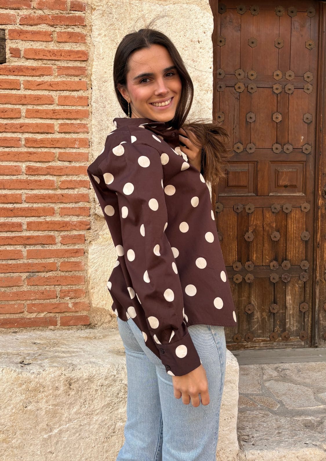 Camisa Vivian - Marrón