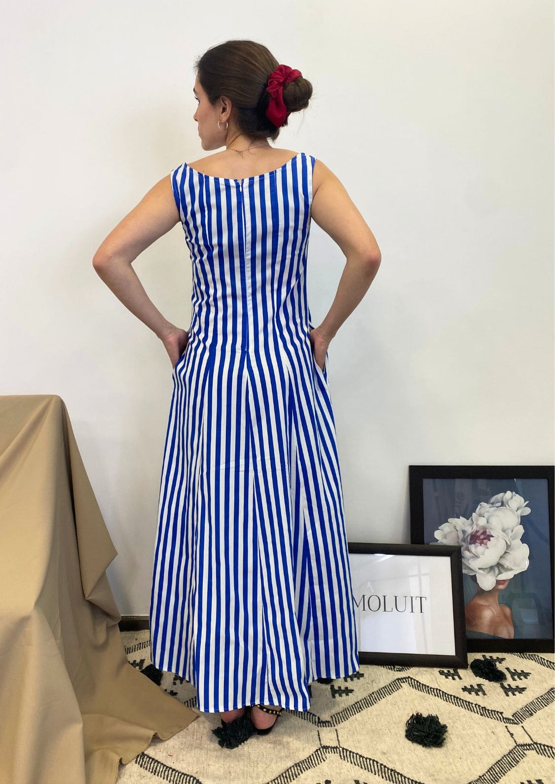 Vestido Venecia - Azul