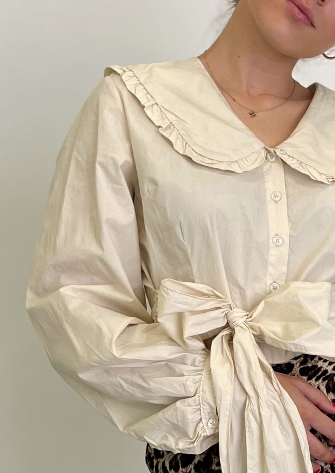 Blusa Praga - Beige