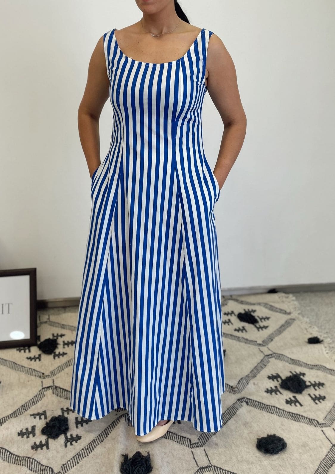 Vestido Venecia - Azul