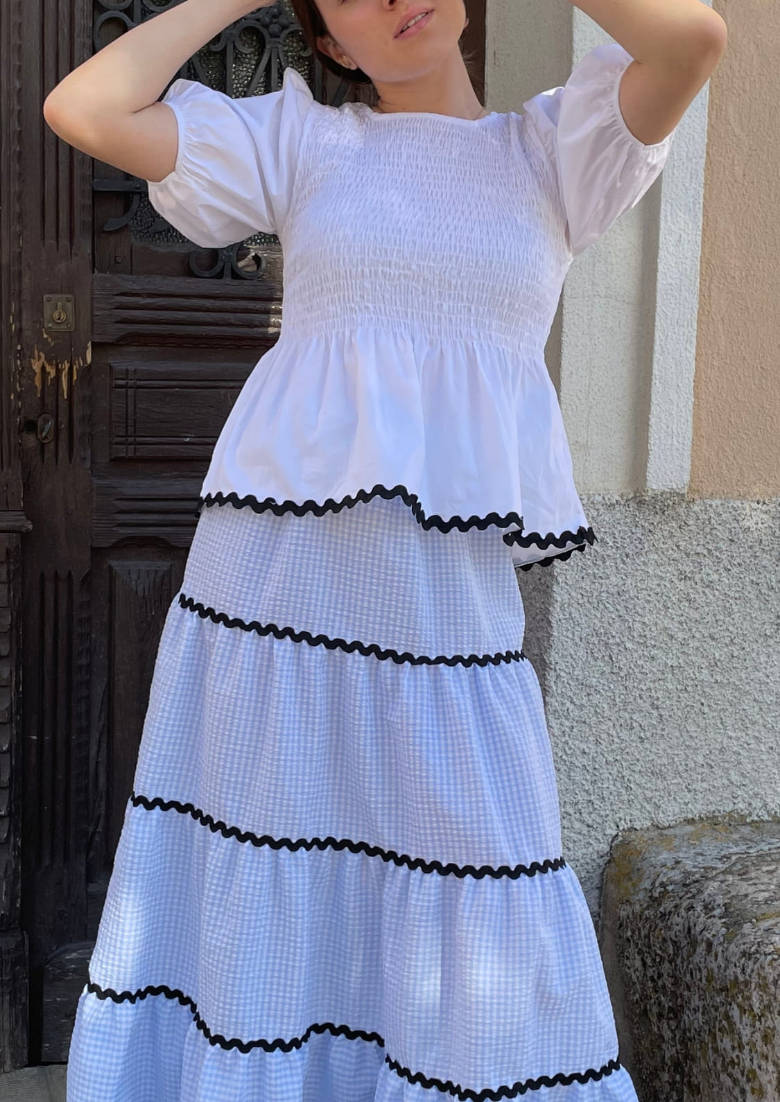 Conjunto Toscana - Azul vichy