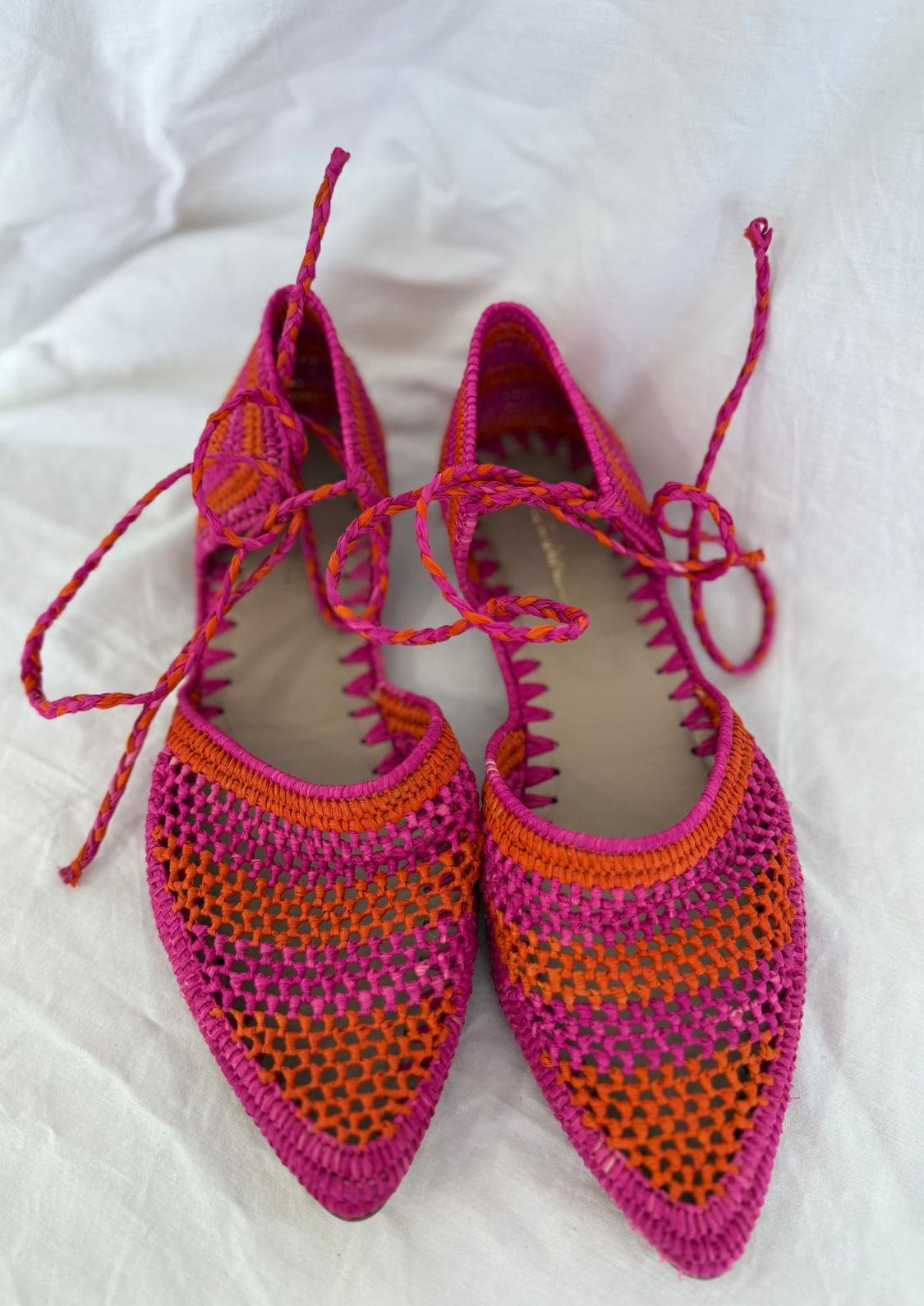 Merceditas - Fucsia/Naranja