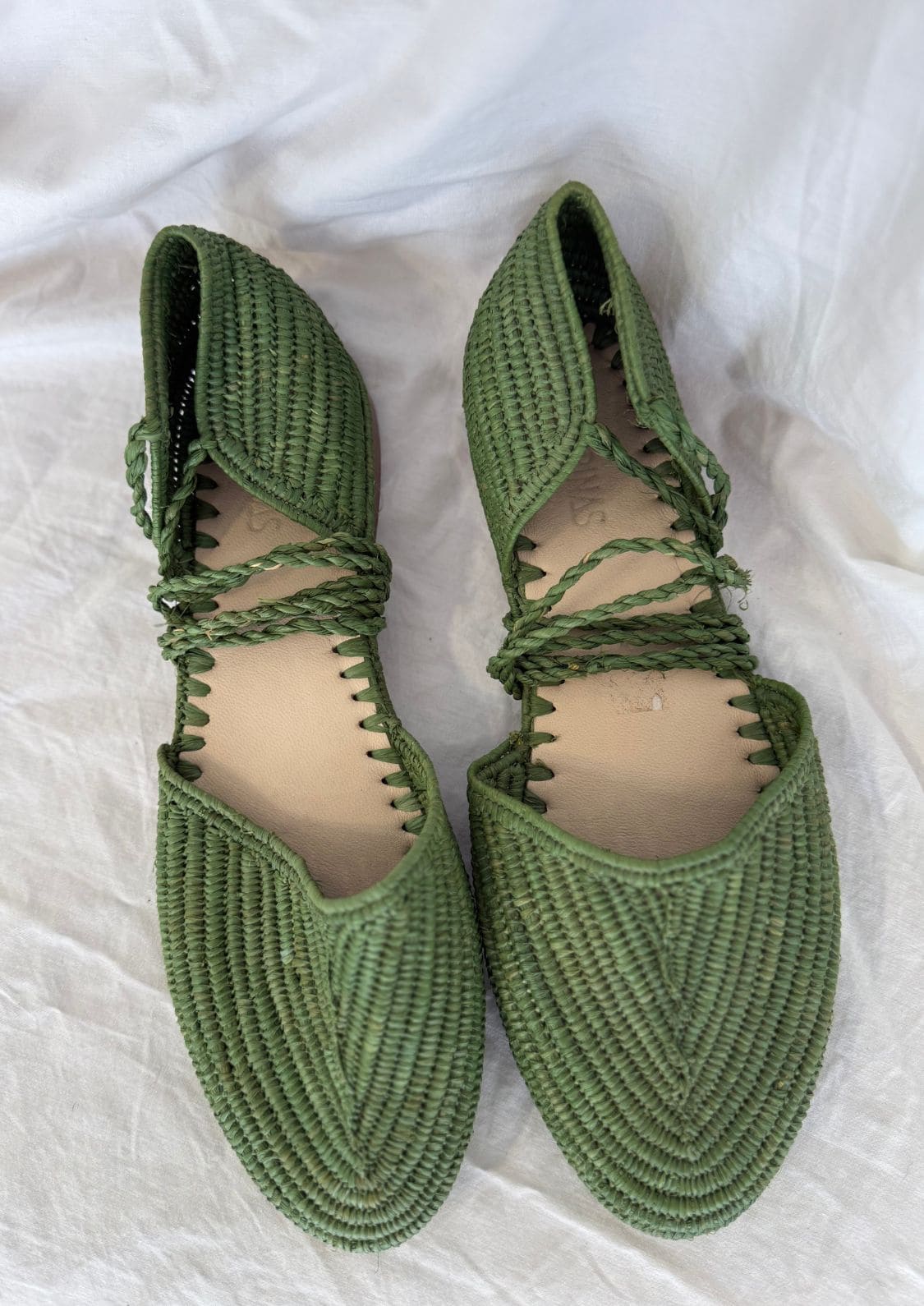 Zapato trenzado - Verde