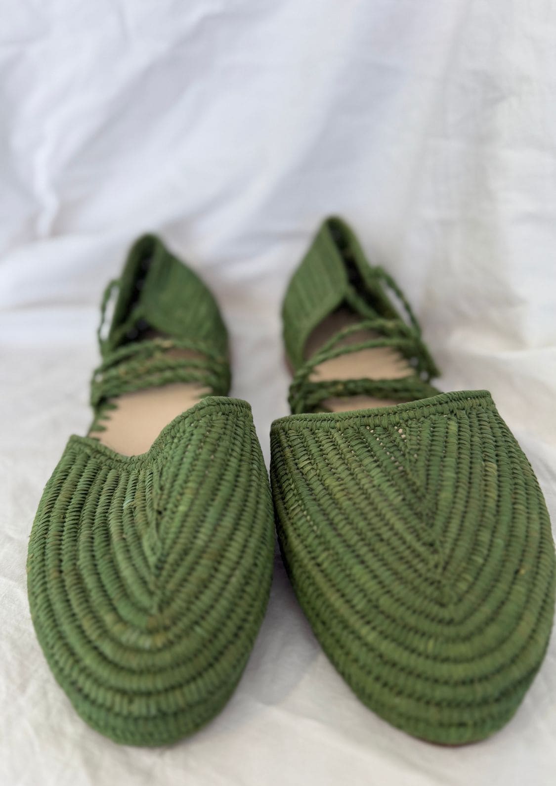 Zapato trenzado - Verde