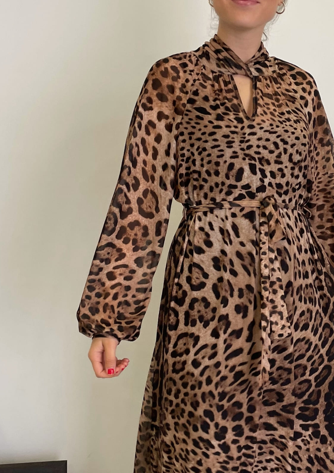 Vestido Leopardo