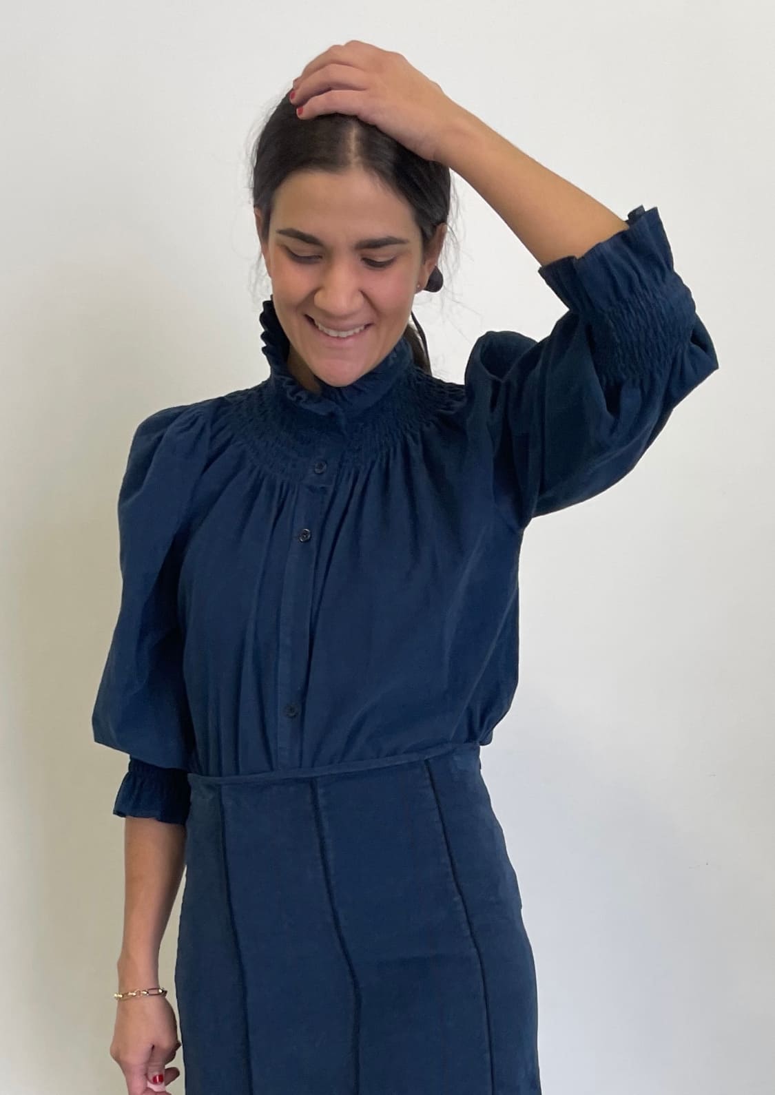 Blusa Milán - Azul marino
