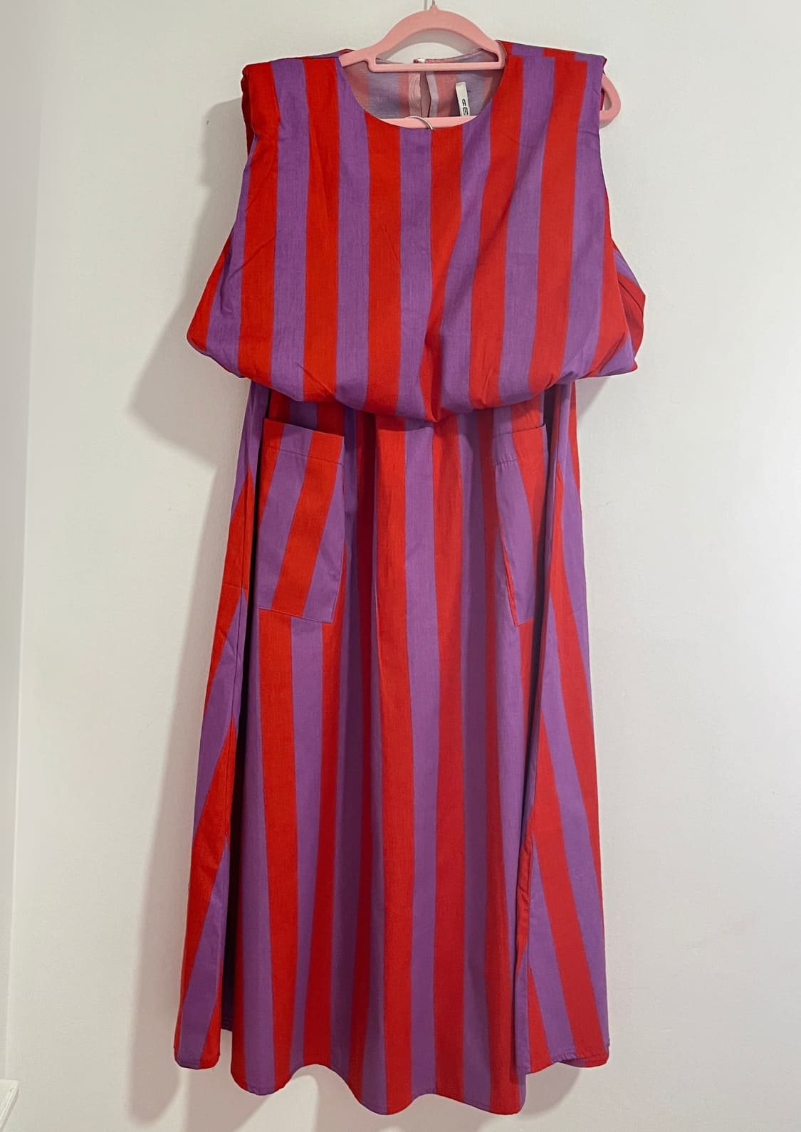 Falda Copenhague - Violeta/Rojo