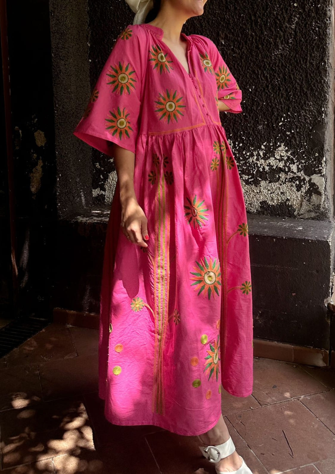 Vestido Jerez - Fucsia
