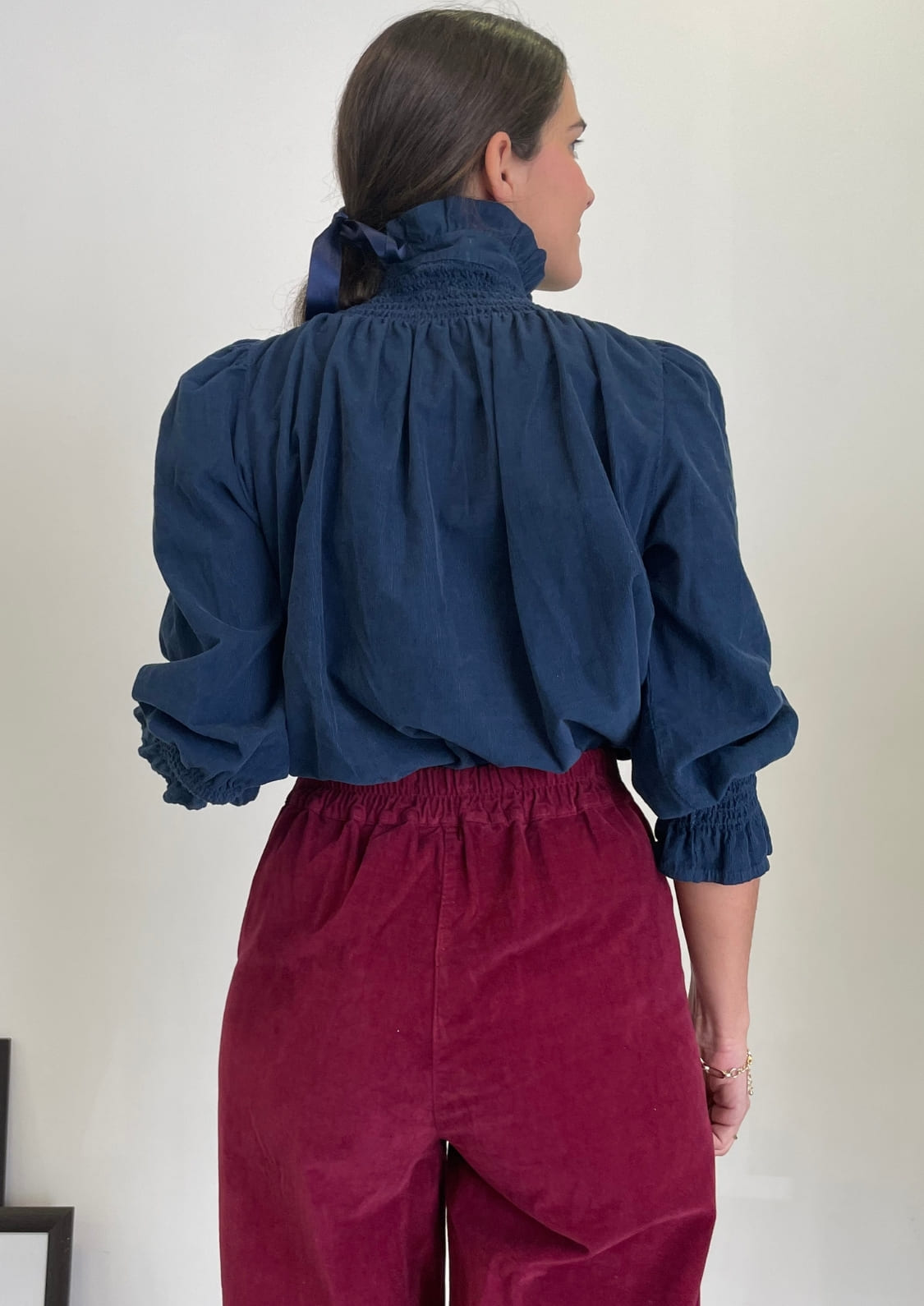 Blusa Milán - Azul marino