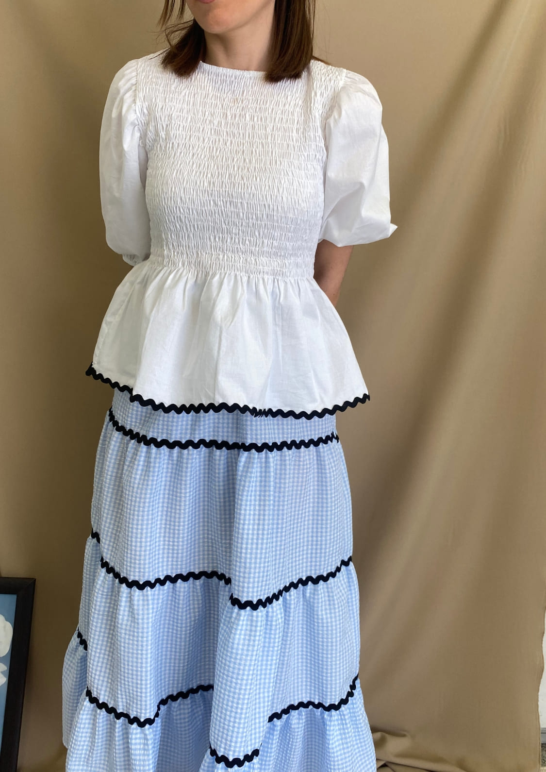 Conjunto Toscana - Azul vichy