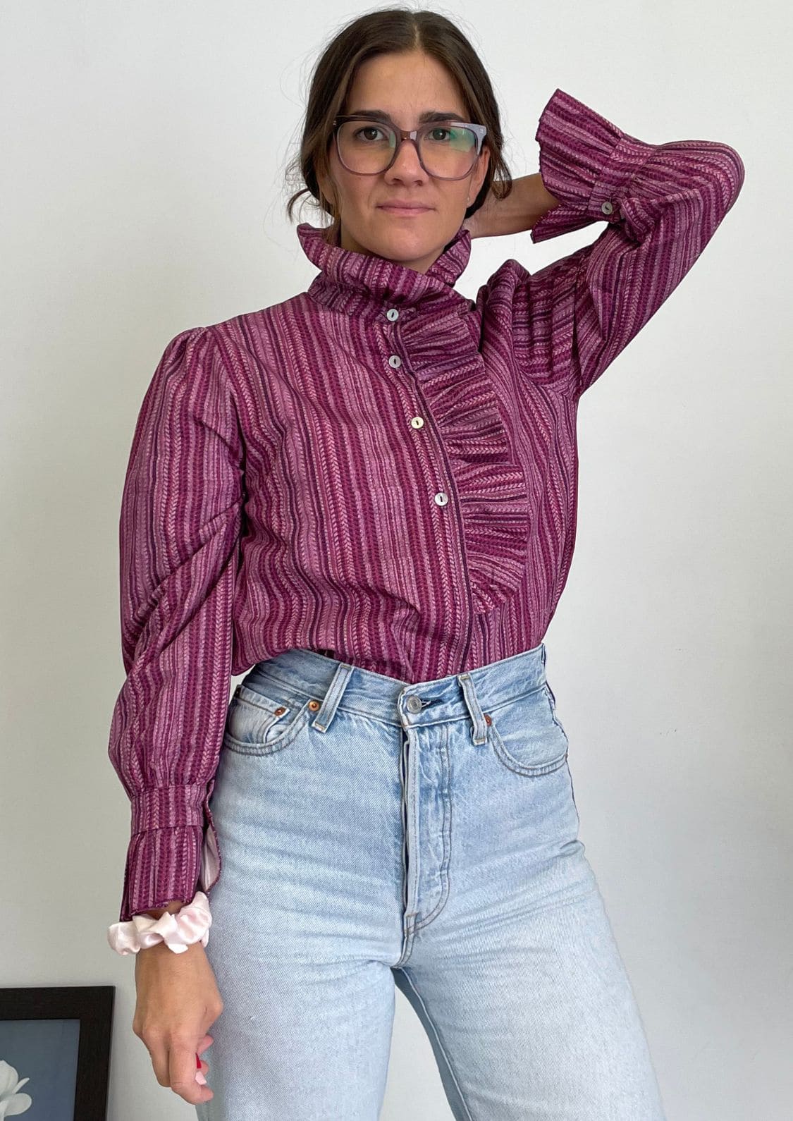 Blusa Monet - Fucsia