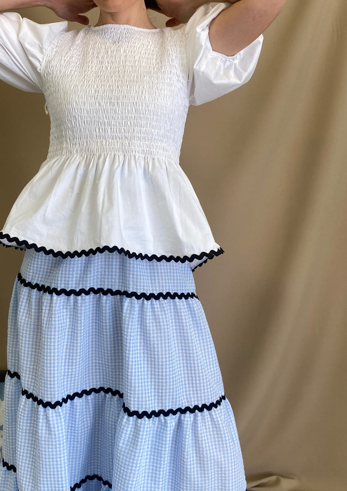 Conjunto Toscana - Azul vichy