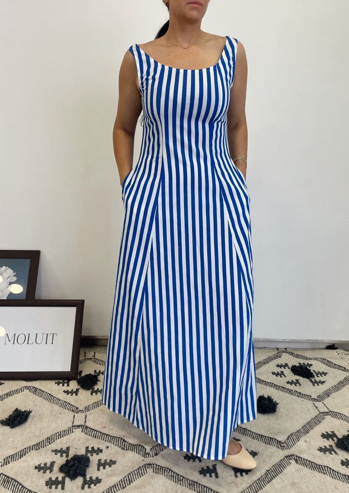 Vestido Venecia - Azul
