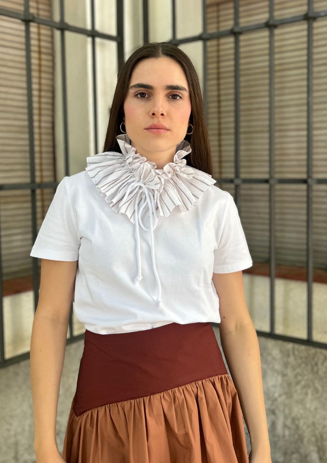 Cuello PESCUEZOS blanco