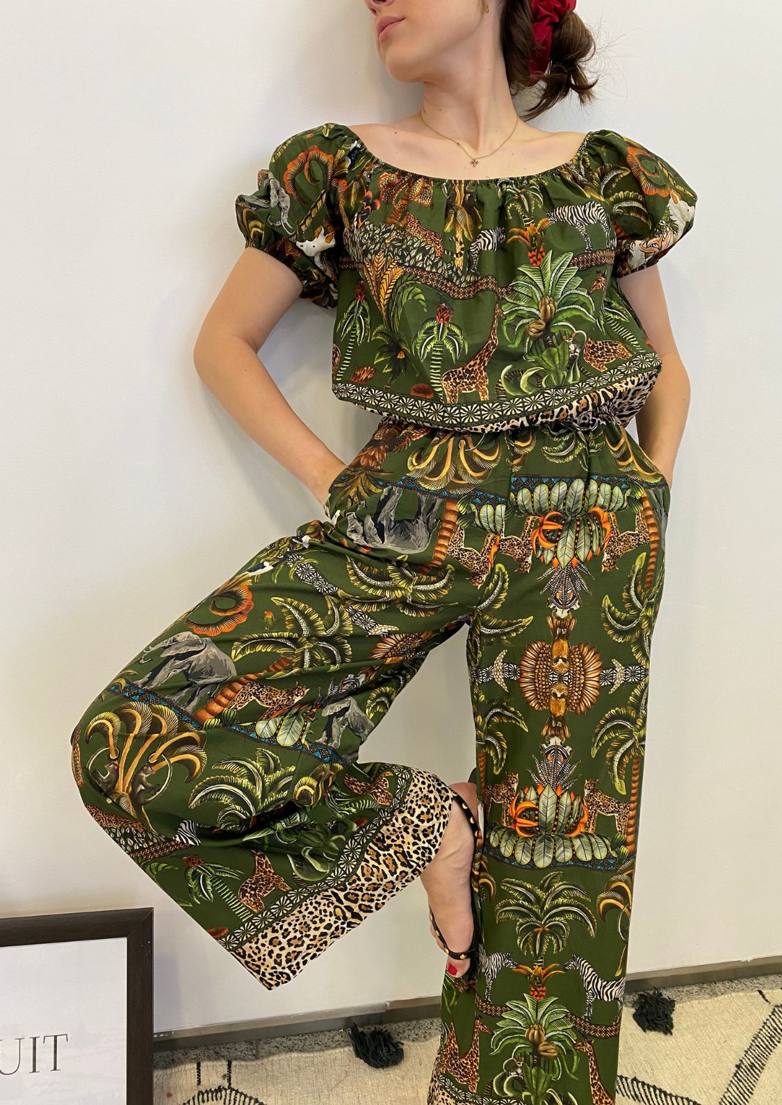 Conjunto Safari - verde