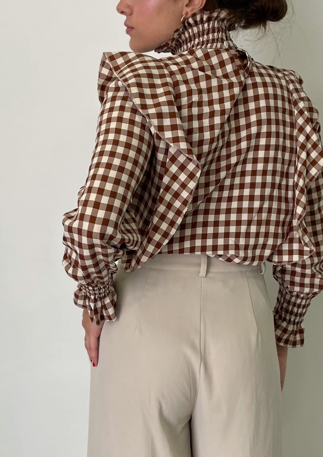 Blusa Bilbao - Marrón