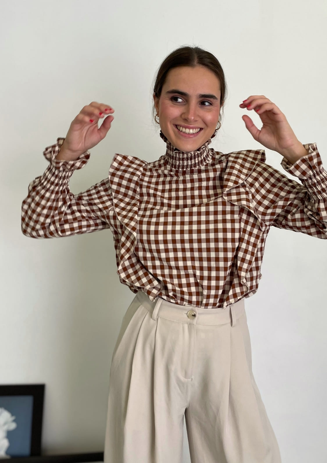 Blusa Bilbao - Marrón