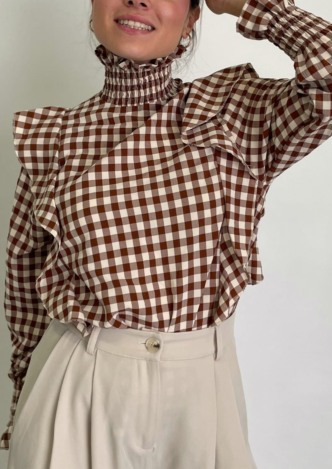 Blusa Bilbao - Marrón