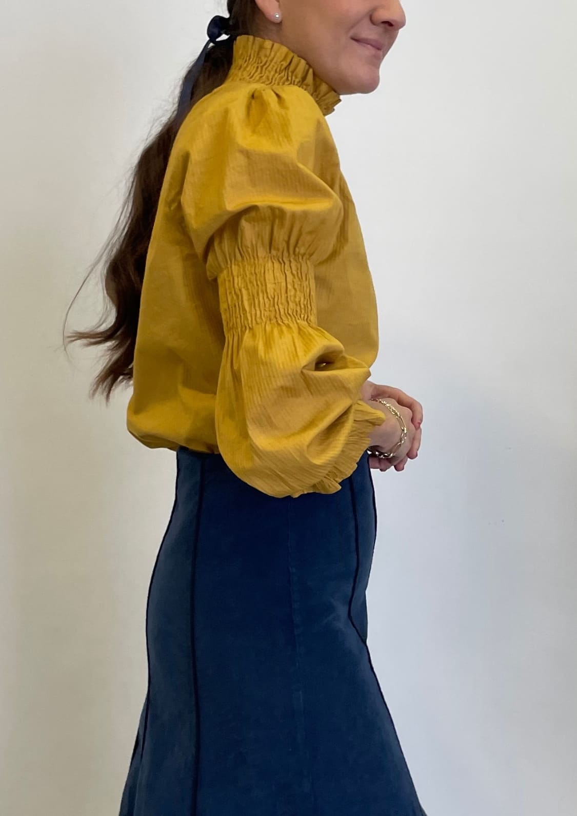 Blusa Sahara - Mostaza