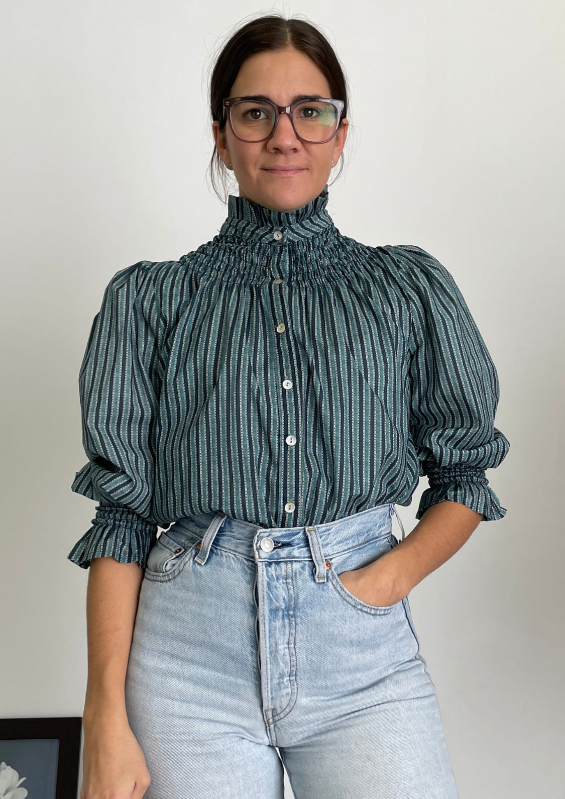 Blusa Milán - Azul