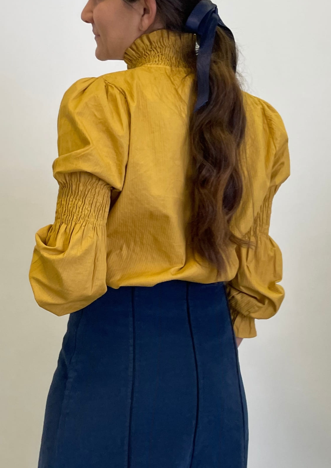 Blusa Sahara - Mostaza