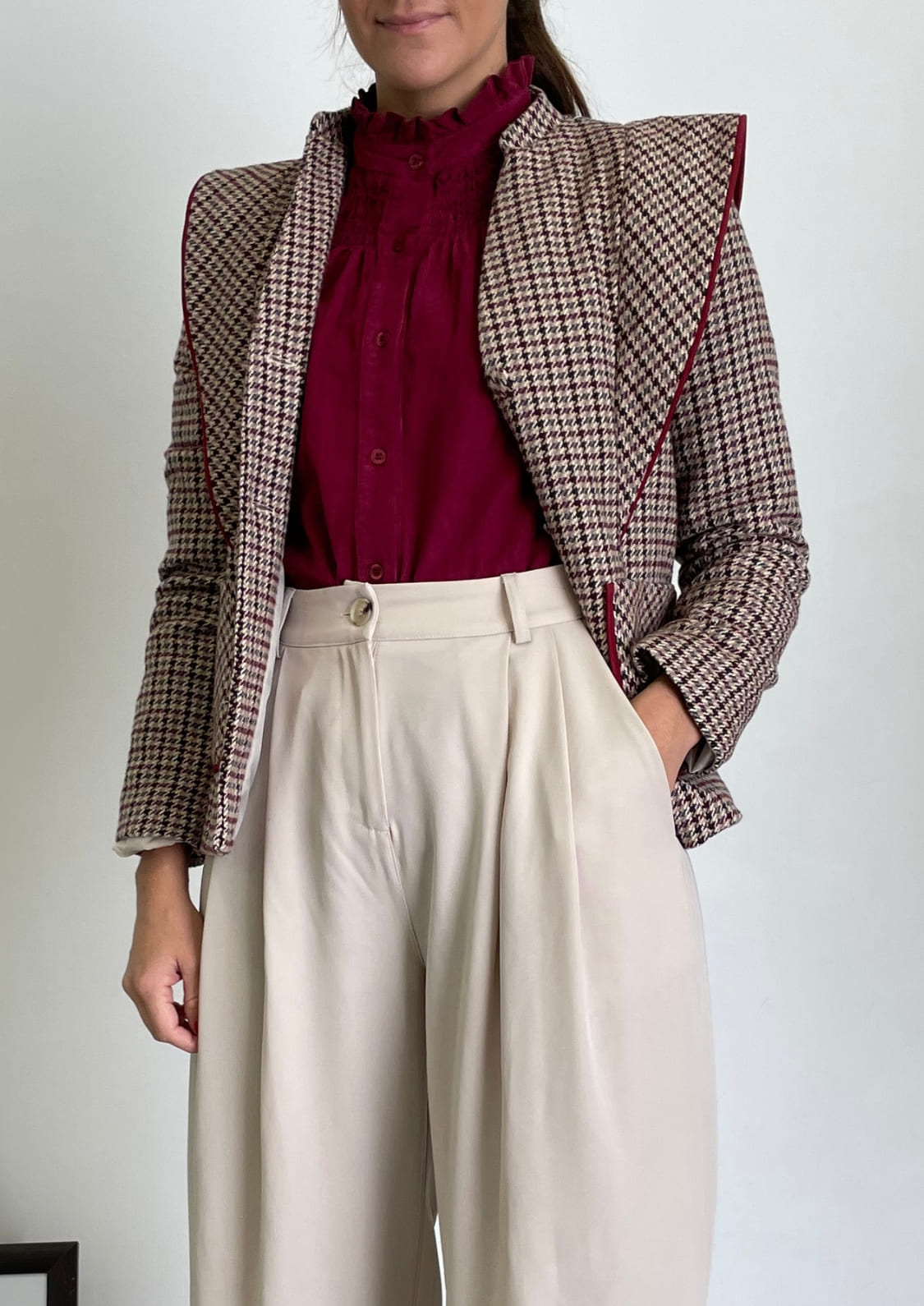 Chaqueta Ginebra - Burdeos