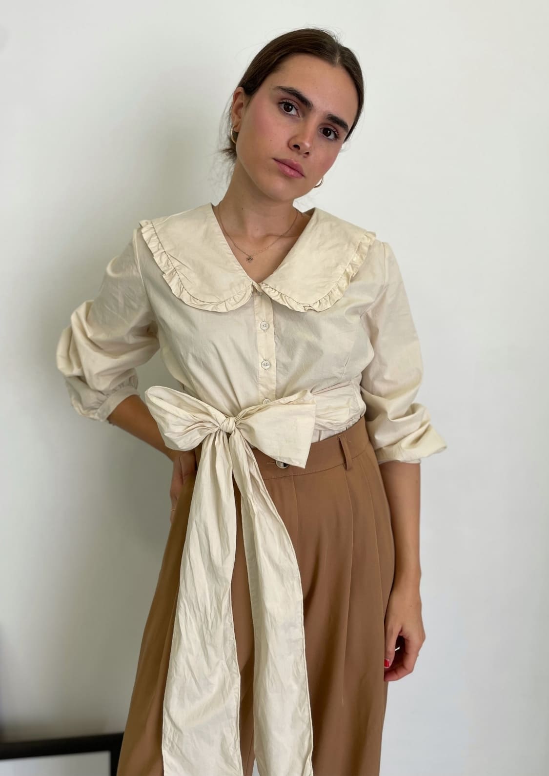 Blusa Praga - Beige